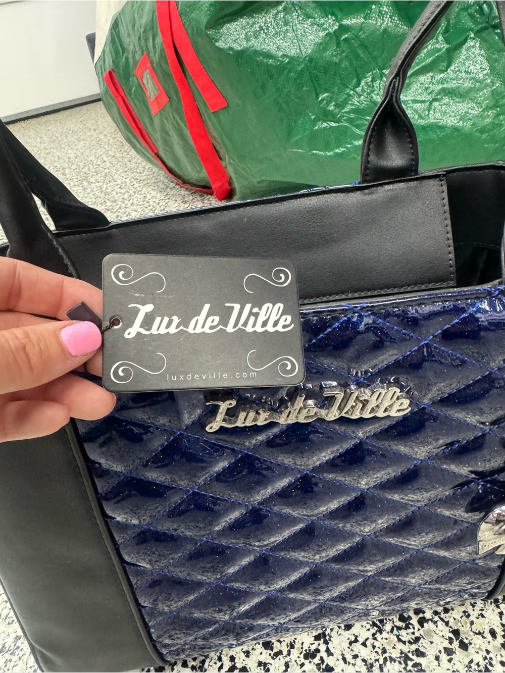Lux de ville cha cha tote - Picture 3 of 4